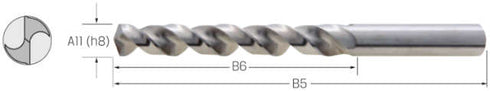 PREMUS twist drill, HSS-Co Inox
