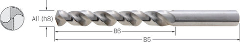 Spiralbohrer PREMUS, HSS-Co Inox