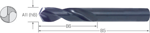 Spiralbohrer PREMUS, HSS Typ N