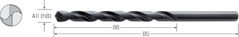 Spiralbohrer PREMUS, HSS Typ N
