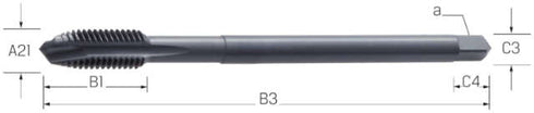 Machine tap PRETEC, HSS-Co steam-tempered