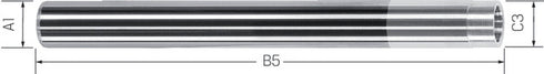 Verlängerung HAIMER, Duo Lock, Hartmetall