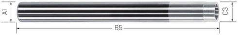 Verlängerung HAIMER, Duo Lock, Hartmetall