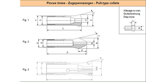 Spannzangen B32 d6