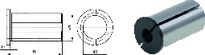 Zubehör für Werkzeughalter PRETEC, DIN 69880 Reduzierhülse für Werkzeuge mit Zylinderschaft, geschlitzt und schwingungsdämpfend, RHGS