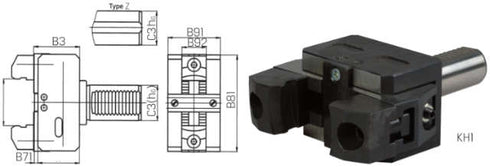 Werkzeughalter PRETEC, DIN 69880