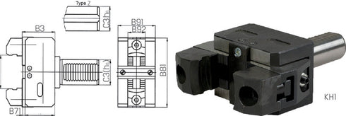 Werkzeughalter PRETEC, DIN 69880