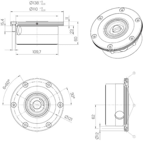 Nullpunkt-Spannsystem SCHUNK, VERO-S NSE-T3 138
