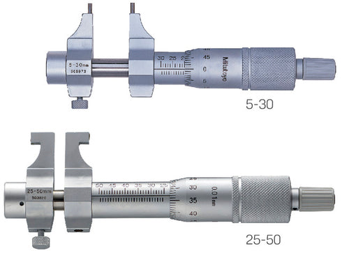 Präzisions-Zweipunkt-Innenmessschraube MITUTOYO, 145 mit Messschnäbeln