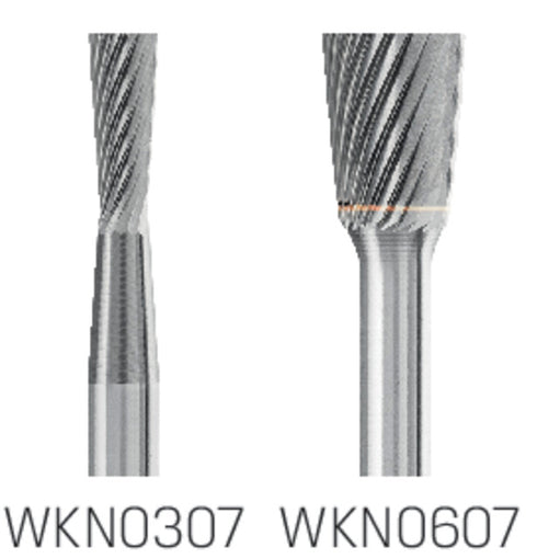 HM-Kleinfrässtift PFERD, Winkelform Z=5