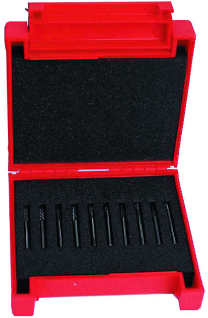 HM-Frässtift-Satz PRETEC, Schaft-Ø 3 mm, Z3 Plus