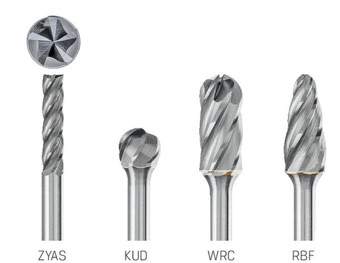 HM miniature milling cutter PFERD, aluminum