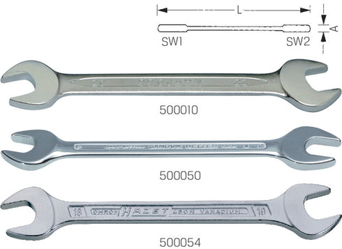 Doppelmaulschlüssel HAZET, DIN 3110