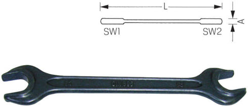 Doppelmaulschlüssel WGB, DIN 895