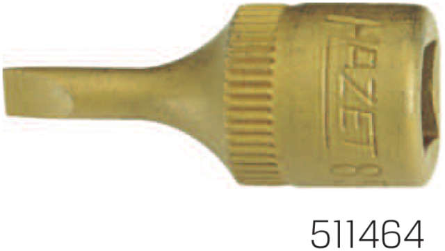 Schraubendreher-Einsatz HAZET, Schlitz