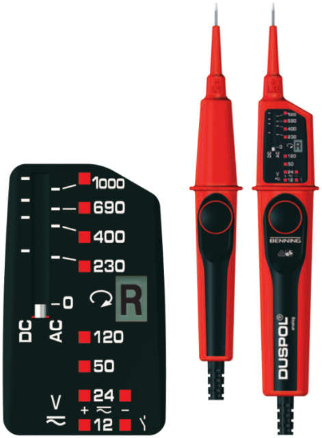 Spannungsprüfer BENNING, DUSPOL<sup>®</sup>analog