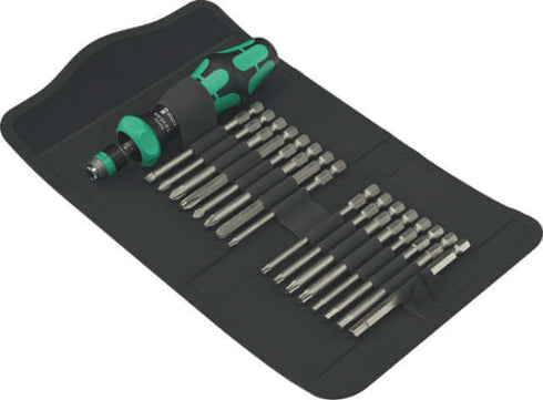 Schraubendreher-Satz WERA, Kraftform Kompakt 60 RA-R 1, 17‑teilig