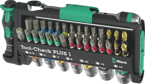 Bit-Ratschen-Set WERA, 39-teilig