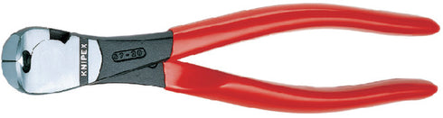 Kraft-Vornschneider KNIPEX, poliert mit kunststoffüberzogenen Griffen