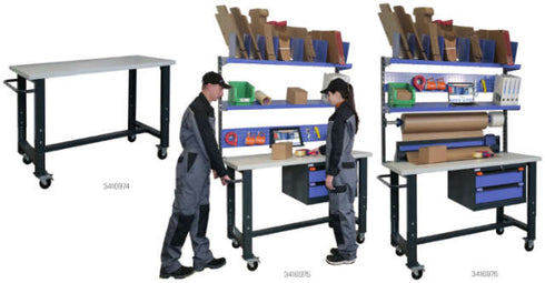 Packtisch THURMETALL, TM-PackMobil