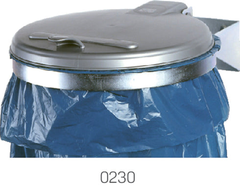 Abfallsammler VAR, doppelt blau Wandbef. ME-Deckel VAR