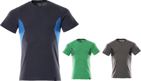 T-Shirt ACCELERATE MASCOT, T-Shirt, Premium, schwarzblau/azurblau