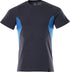 T-Shirt ACCELERATE MASCOT, T-Shirt, Premium, schwarzblau/azurblau