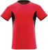 T-Shirt ACCELERATE MASCOT, T-Shirt, Premium, verkehrsrot/schwarz