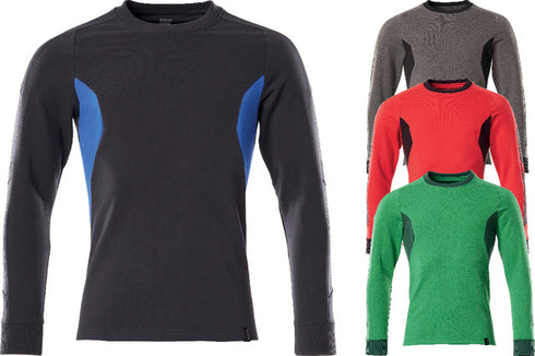 Sweatshirt ACCELERATE MASCOT, Premium Performance, verkehrsrot/schwarz