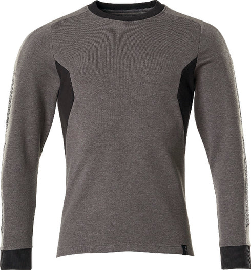 Sweatshirt ACCELERATE MASCOT, Premium Performance, dunkelanthrazit/schwarz