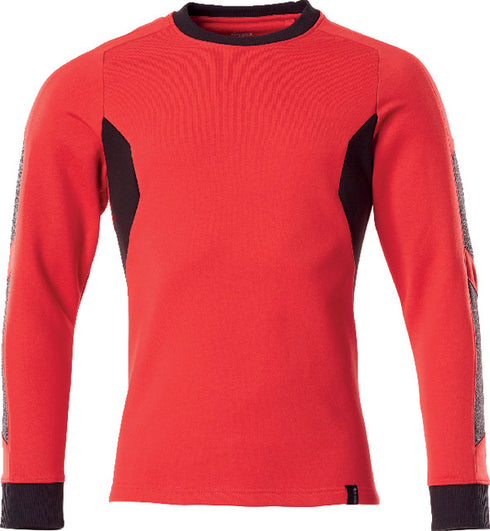 Sweatshirt ACCELERATE MASCOT, Premium Performance, verkehrsrot/schwarz