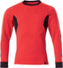 Sweatshirt ACCELERATE MASCOT, Premium Performance, verkehrsrot/schwarz