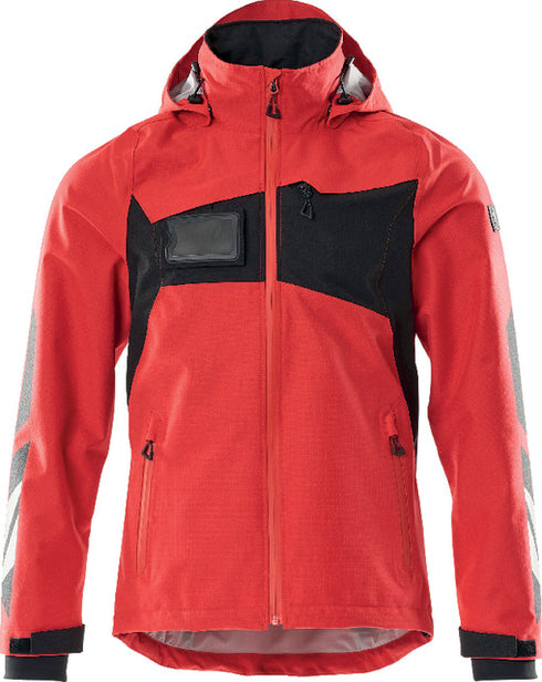 Hardshelljacke ACCELERATE MASCOT, Hardshelljacke, verkehrsrot/schwarz