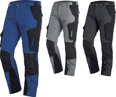 Arbeitshose Twill FHB, Florian, anthrazit/schwarz