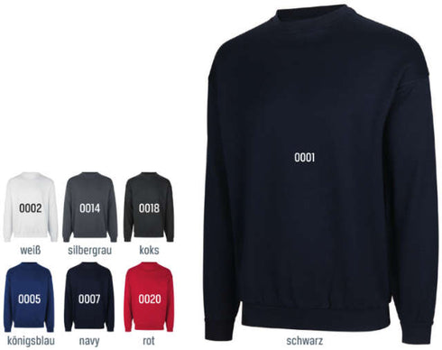 Sweatshirt ID, Pro Wear, weiß