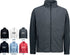 Microfleece-Herrenjacke ID, Microfleece-Herrenjacke, rot