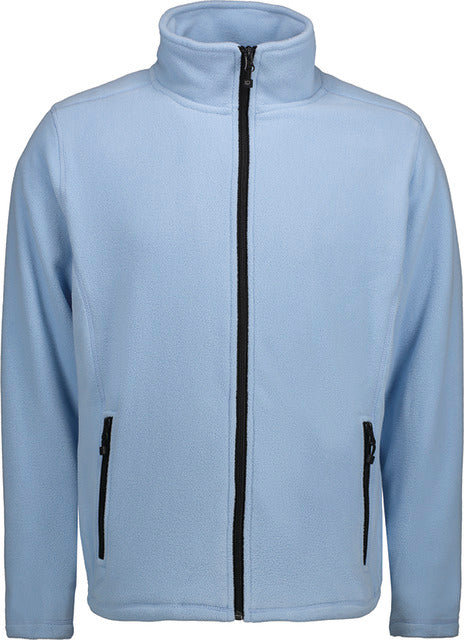 Microfleece-Herrenjacke ID, Microfleece-Herrenjacke, hellblau