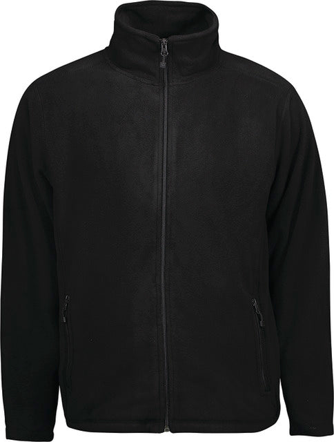 Microfleece-Herrenjacke ID, Microfleece-Herrenjacke, schwarz