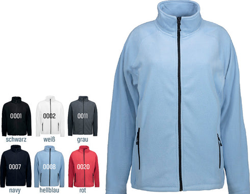 Microfleece-Damenjacke ID, Microfleece-Damenjacke, navy
