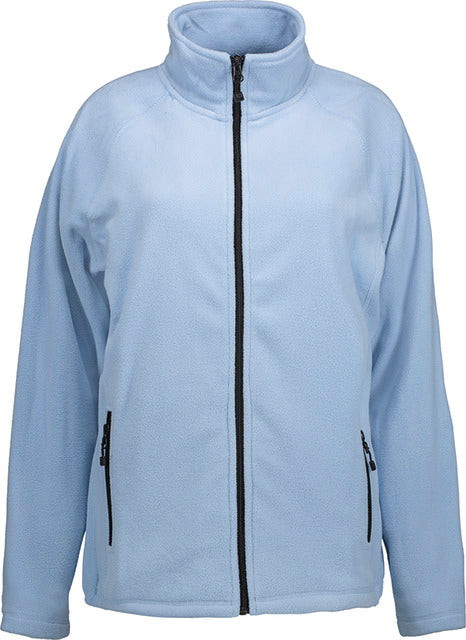 Microfleece-Damenjacke ID, Microfleece-Damenjacke, hellblau