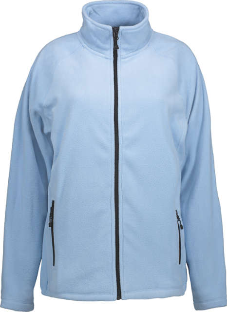 Microfleece-Damenjacke ID, Microfleece-Damenjacke, hellblau