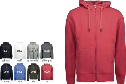 Full Zip Hoodie ID, Full Zip Hoodie Core, flaschengrün