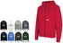 Full Zip Hoodie ID, Full Zip Hoodie Core, silver-gray