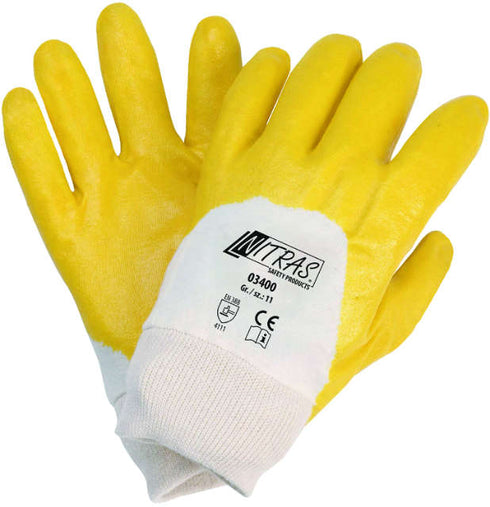 Nitril-Handschuh NITRAS, gelb