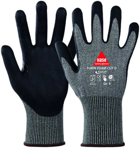 Schnittschutz-Handschuh HASE, TURIN FOAM CUT D SeaCell™