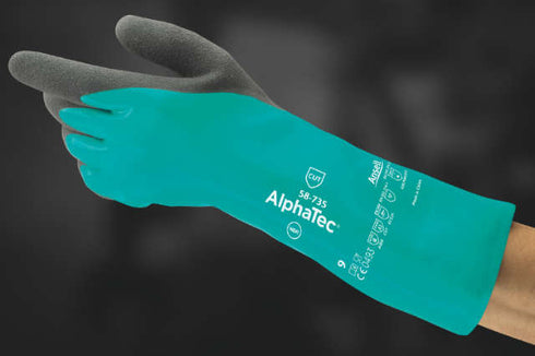 Chemikalienschutz-Handschuh ANSELL, AlphaTec<sup>®</sup> 58-735