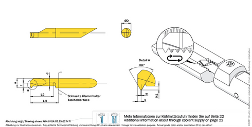 simturn AX Schneideinsatz A04.UN24.02.15.42MLX800, SIMTEK AAPQ