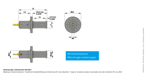simcut BA Klemmhalter A07.SB25, SIMTEK AKVH