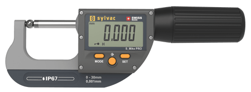 Professionnelle Bügelmessschraube S_Mike PRO Flach / Kugelförmig S_Mike PRO Flach / Kugelförmig