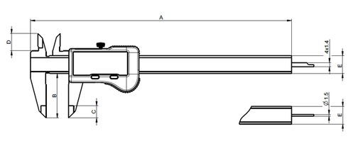 Messschieber S_Cal EVO Proximity Micron